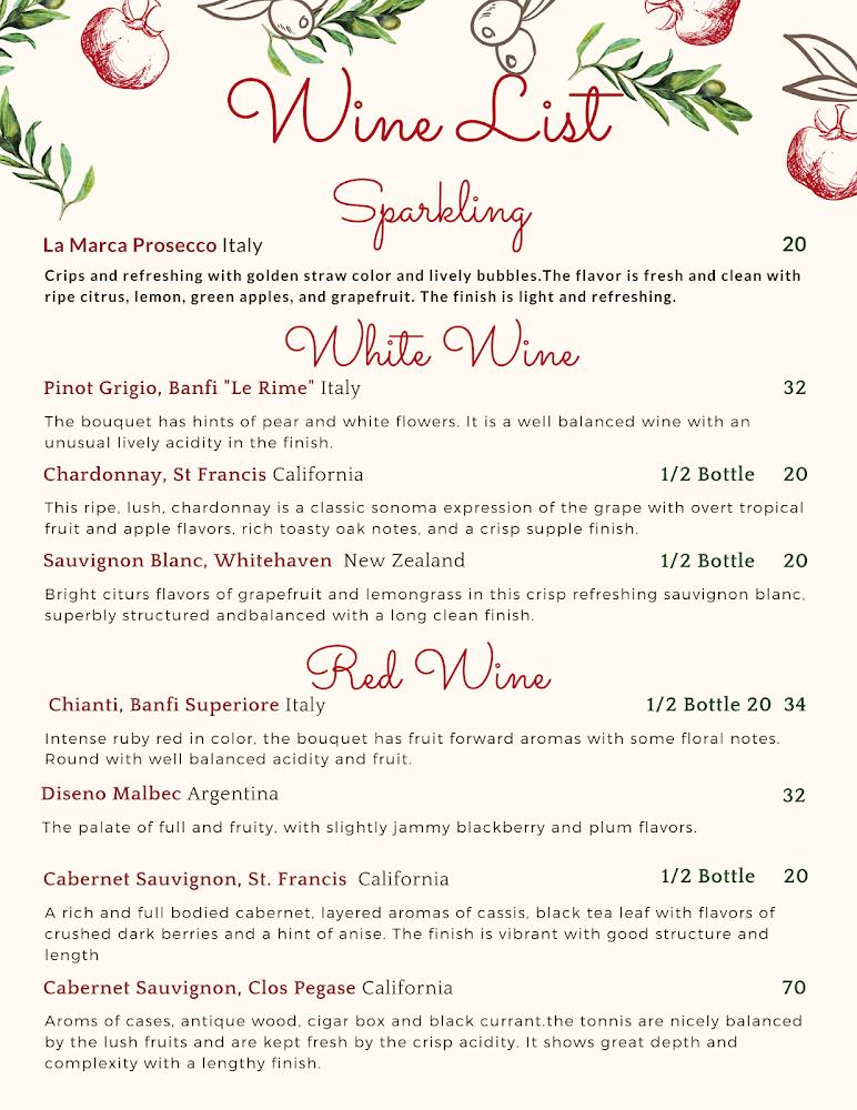Ere's Pizza Menu image 3